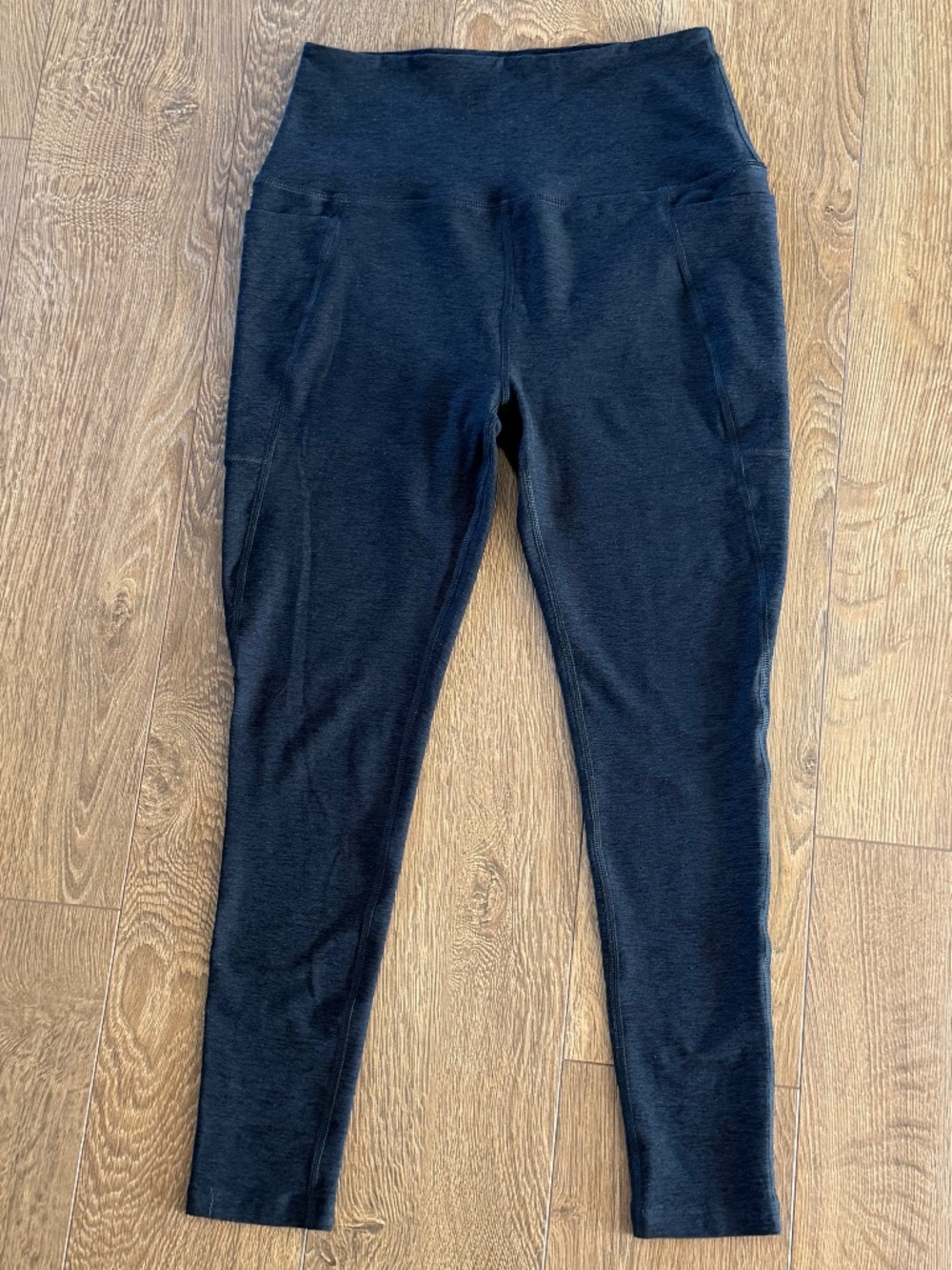 Beyond Yoga Spacedye Out Of Pocket High Waisted Leggings Darkest Night Large - Picture 2 of 16